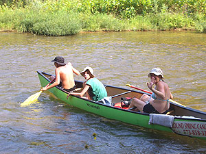 Canoeing Current River