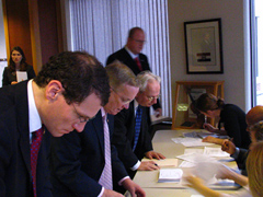 Candidates at the Counter