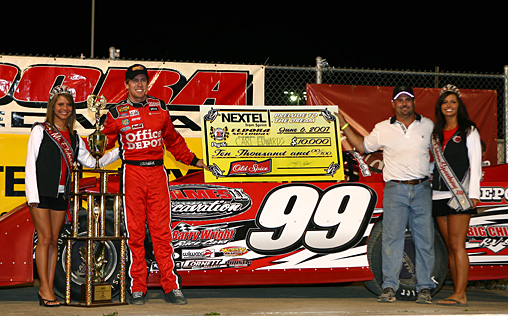 Edwards last year at Eldora Speedway