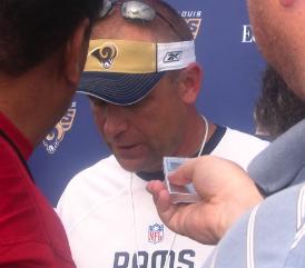 head coach Scott Linehan