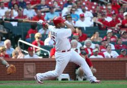 Pujols connects on his 35th (Bill Greenblatt, UPI)