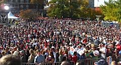 Thousands flock to Capitol to see Sarah Palin