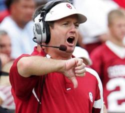 OU coach Bob Stoops