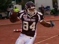 Bears' Clay Harbor (courtesy MSU photo services)