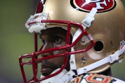 Isaac Bruce (photo by Bill Greenblatt, UPI)