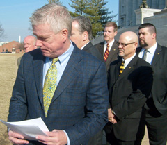 Lieutenant Governor Kinder and state lawmakers