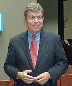 Congressman and U.S. Senate Candidate Roy Blunt