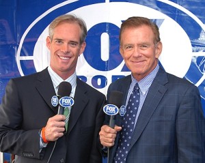 Tim McCarver (r) along with Fox Baseball partner Joe Buck in an udated photo.