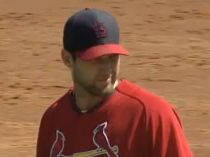 Michael Wacha pitched 1.2 innings and threw 40 pitches in his spring debut.