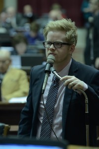 Representative Caleb Rowden (courtesy; Tim Bommel, Missouri House Communications)