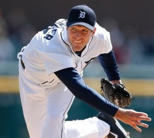 Max Scherzer held the Royals in check for eight innings on Wednesday afternoon. (photo/MLB)