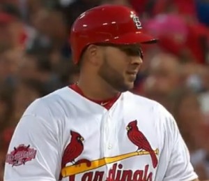 Jhonny Peralta tied the game with his RBI single in the second inning