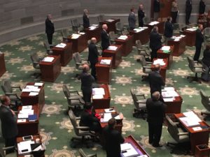 Missouri state senator protests ‘injustices’ during Pledge of Allegiance