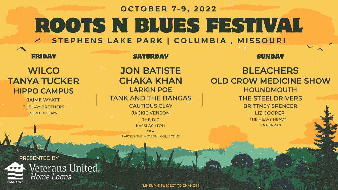 Roots N Blues a month away Jon Batiste, Wilco, Chaka Khan, Cautious