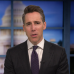 Mo. U.S. Sen. Josh Hawley during an interview with Missourinet, courtesy U.S. Sen. Communications