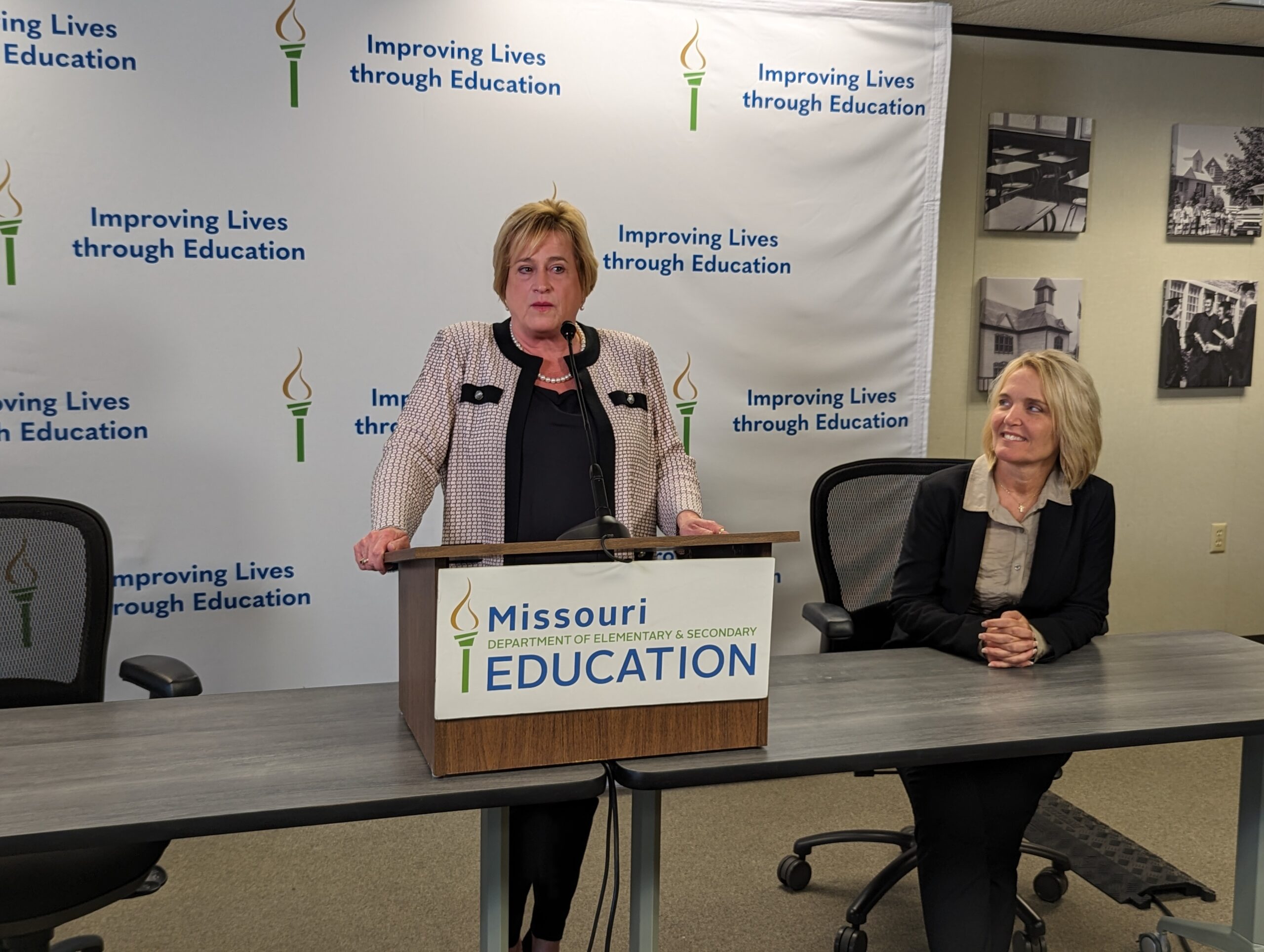 From left: Karla Eslinger and Margie Vandeven