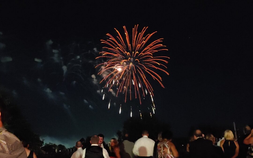 Fireworks at Missouri Capitol in 2021 (Photo by Alisa Nelson)