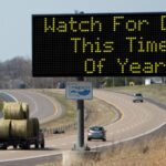 Deer/hay bales (Photo permission granted by MoDOT)
