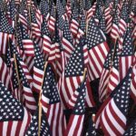 American flags, flags, United States