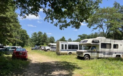 Hundreds of counter-culture members gathering illegally on Missouri national forest land