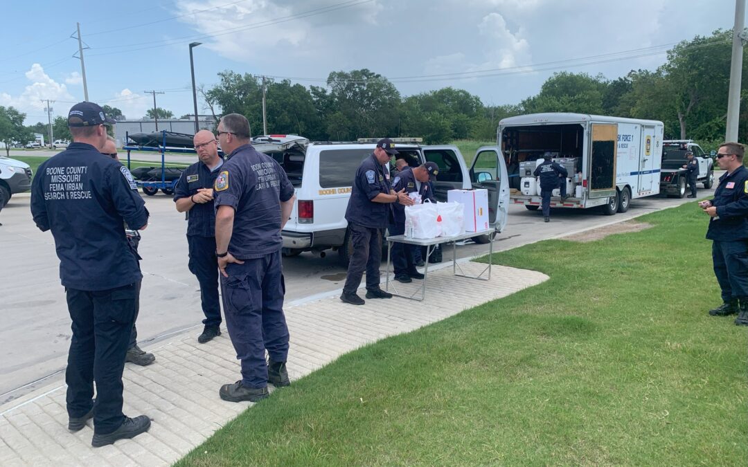 Missouri Task Force 1 headed home from Texas
