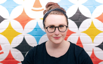 Postage Stamp Inspired Mural Celebrates St. Louis Arch’s 60 Years (LISTEN)