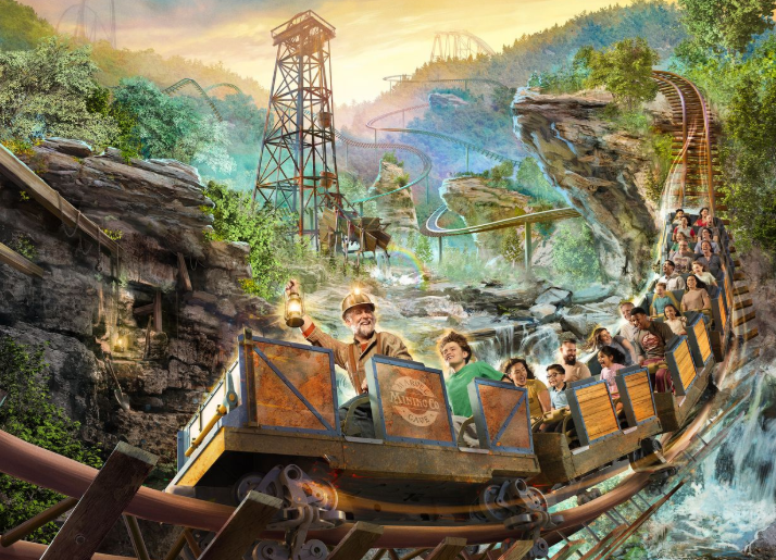Silver Dollar City Unveils New Miner's Mountain Express Coaster Coming in 2027 (LISTEN)